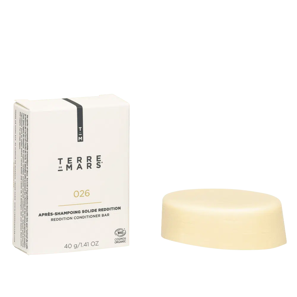 026 Après-shampoing solide Reddition 40g Terre de Mars - Bewell