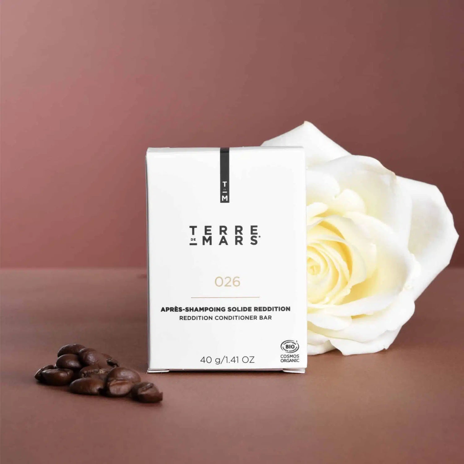026 Après-shampoing solide Reddition 40g Terre de Mars - Bewell