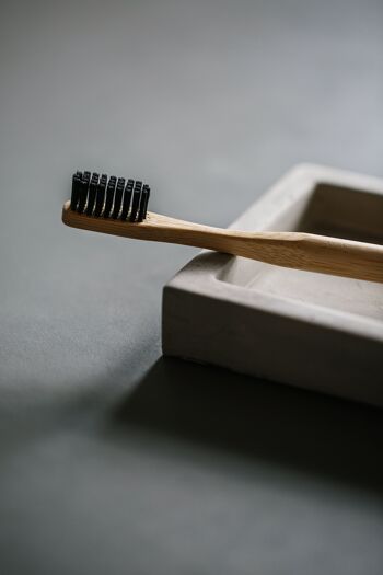 Grums Brosse à Dents en Bambou Olive - Bewell