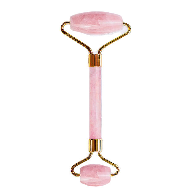 YÙ Beauté Rose Quartz Face Roller - Bewell