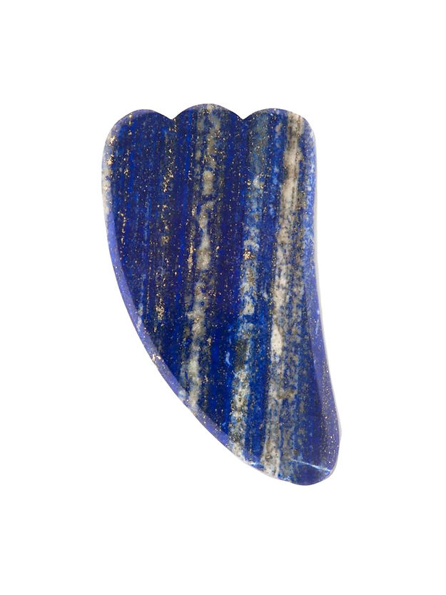 YÙ BEAUTY Pierre de Beauté Lapis Lazuli Gua Sha - Bewell