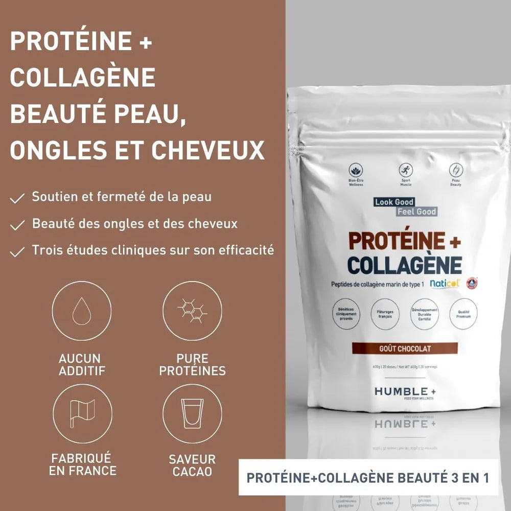 Collagène Marin Neutre en Poudre Humble+, Compléments alimentaires - Bewell - Bewell