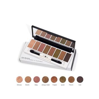 Palette de fards à paupières Lily Lolo Golden Hour - Bewell