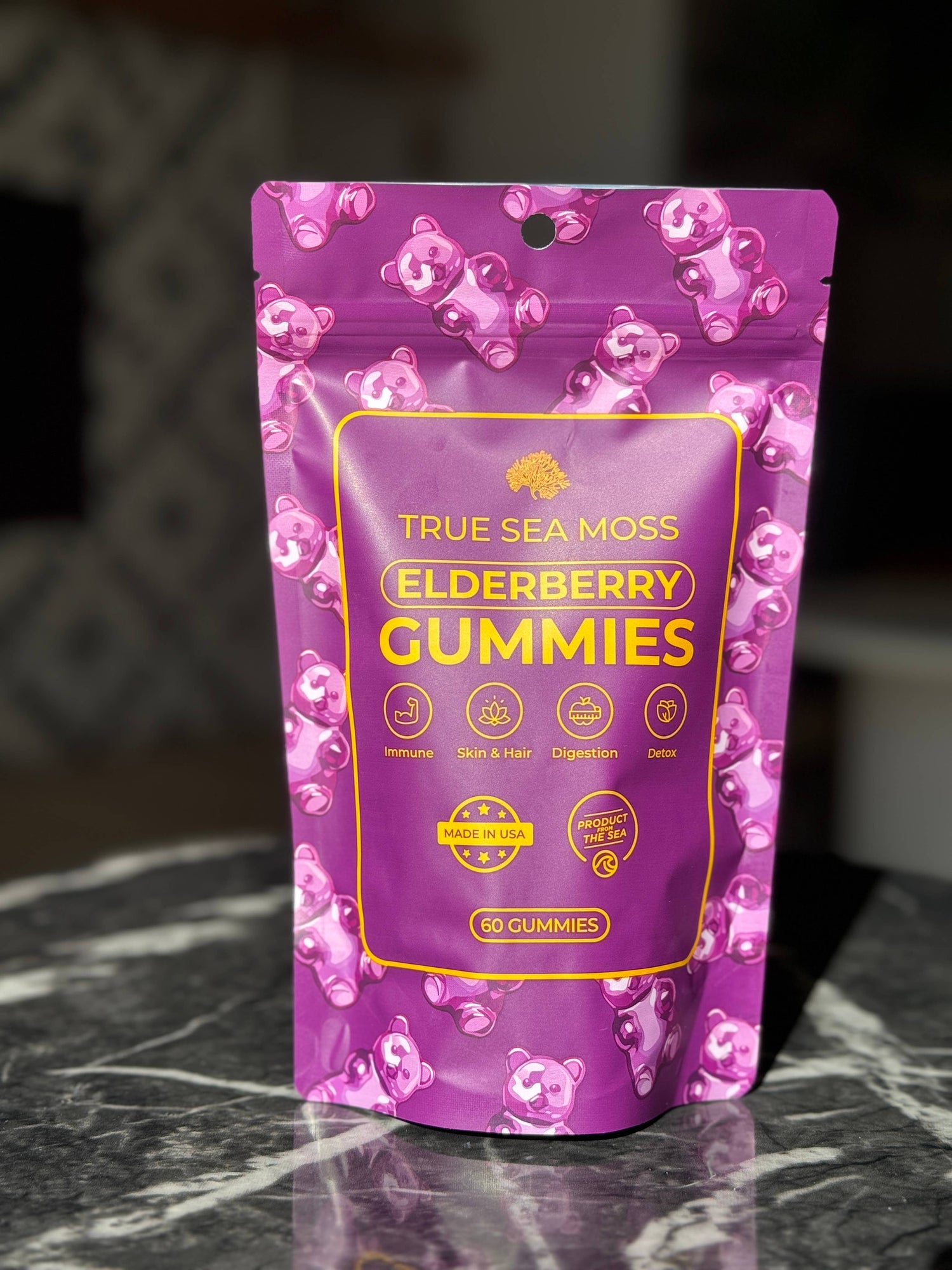 Gummies à la Mousse de Mer et au Sureau - True Sea Moss - Bewell