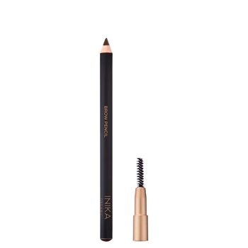 INIKA Crayon Sourcils Certifié Bio - Brune 1.1g - Bewell