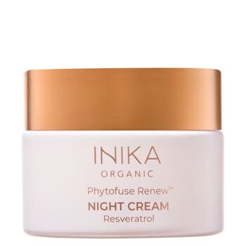 INIKA Phytofuse Renew Crème de Nuit Bio 50 ml - Bewell