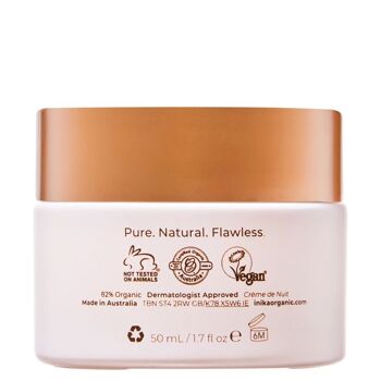 INIKA Phytofuse Renew Crème de Nuit Bio 50 ml - Bewell