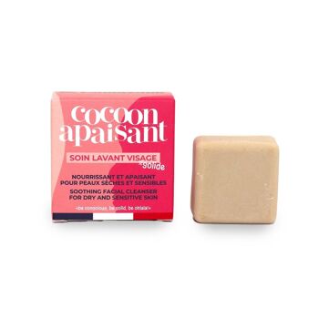 Soin lavant visage - Peaux sèches et sensibles - Cocoon apaisant - Bewell