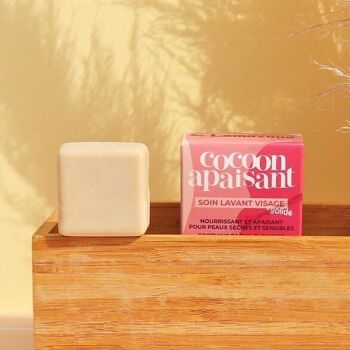 Soin lavant visage - Peaux sèches et sensibles - Cocoon apaisant - Bewell