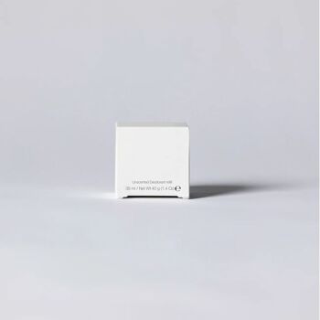 Recharge Déodorant Solide non parfumé White Box / Naturé Cosmetics - Bewell