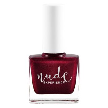 Vernis à ongles rouge noir nacré - SCALA - Bewell