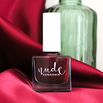 Vernis à ongles rouge noir nacré - SCALA - Bewell
