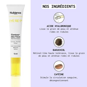 Eye Re-7 - Contour des yeux Multi-correcteur 15ml - Bewell
