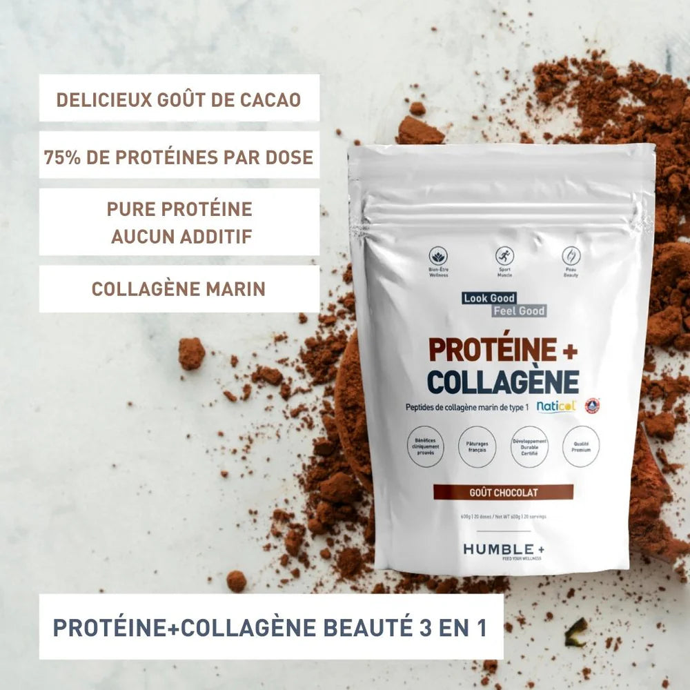 Collagène Marin Neutre en Poudre Humble+, Compléments alimentaires - Bewell - Bewell