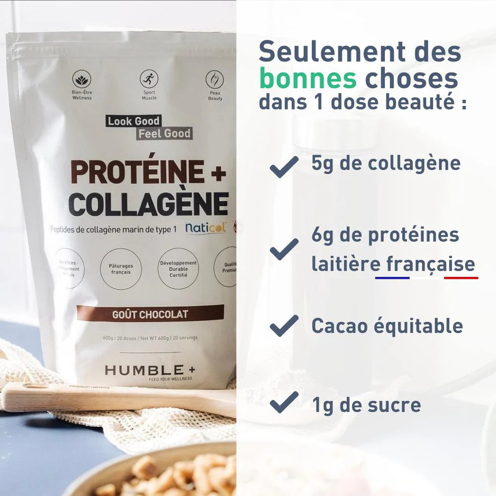 Collagène Marin Neutre en Poudre Humble+, Compléments alimentaires - Bewell - Bewell