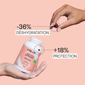 Gummies hydratants HYDRA-PROTECT (goût mûre- cure 1 mois) - Bewell
