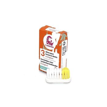 Recharge de 3 têtes de brosse à dents - Souple - Bewell
