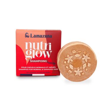 Shampoing solide cheveux normaux - Huile d'Abyssinie - Nutriglow - Bewell