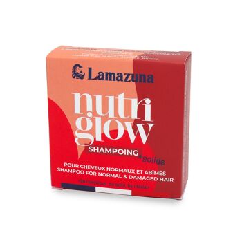 Shampoing solide cheveux normaux - Huile d'Abyssinie - Nutriglow - Bewell