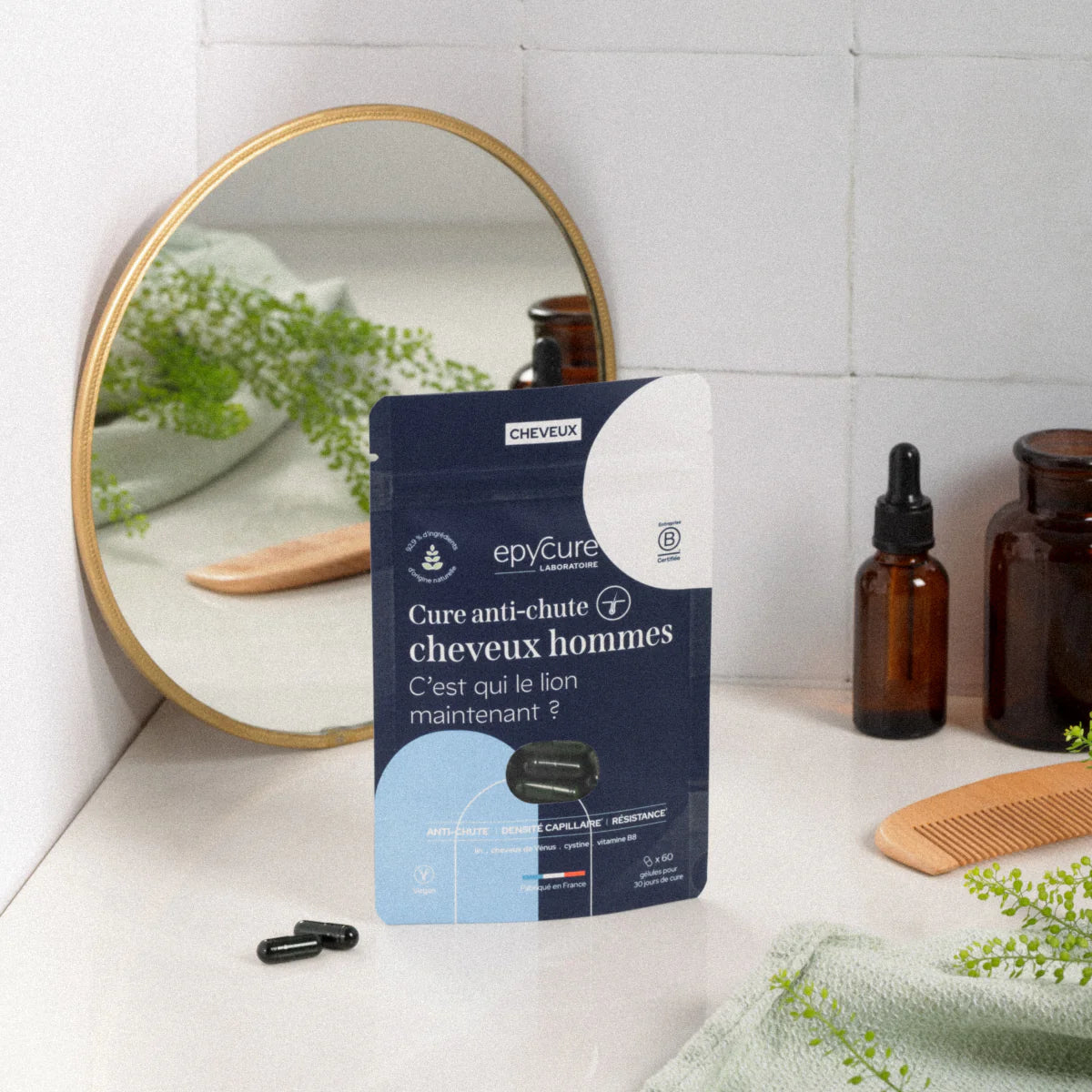 Cure Complexe Chute de Cheveux Hommes Epycure - Bewell