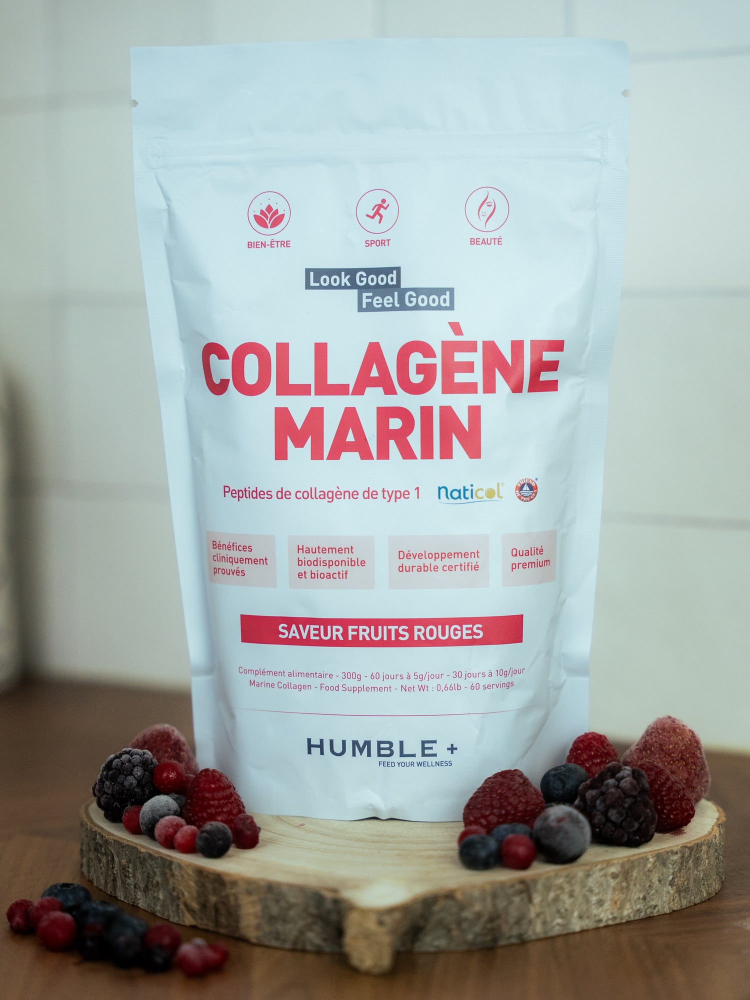 Collagène Marin Neutre en Poudre Humble+, Compléments alimentaires - Bewell - Bewell