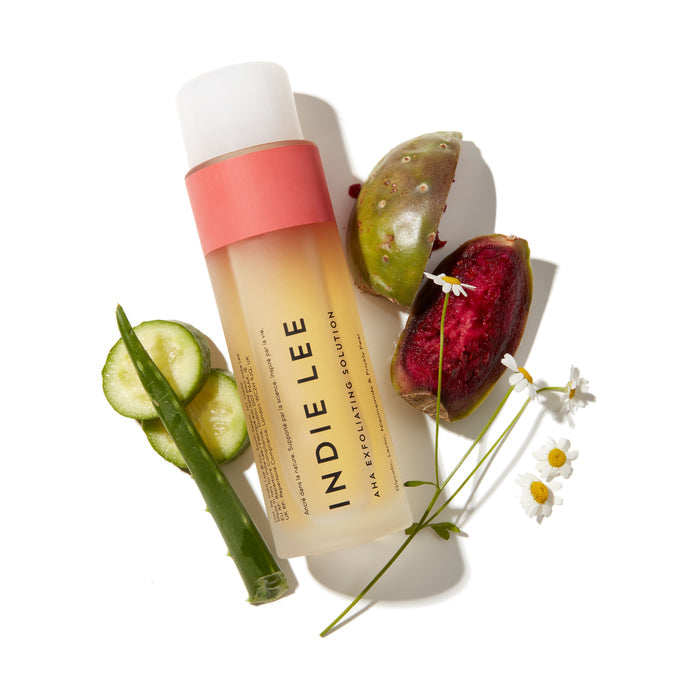 AHA Exfoliating Solution - Lotion exfoliante aux AHA Indie Lee - Bewell