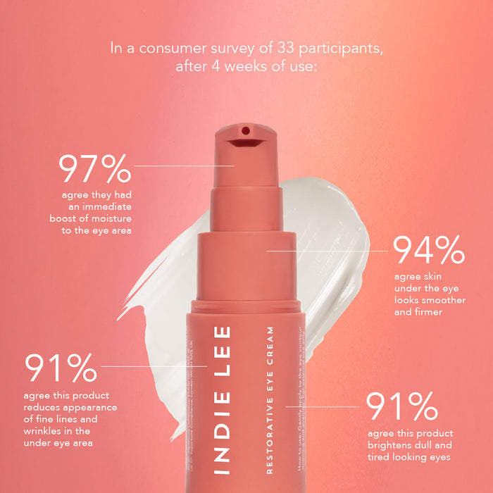 Restorative Eye Cream - Contour des yeux anti-âge Indie Lee - Bewell