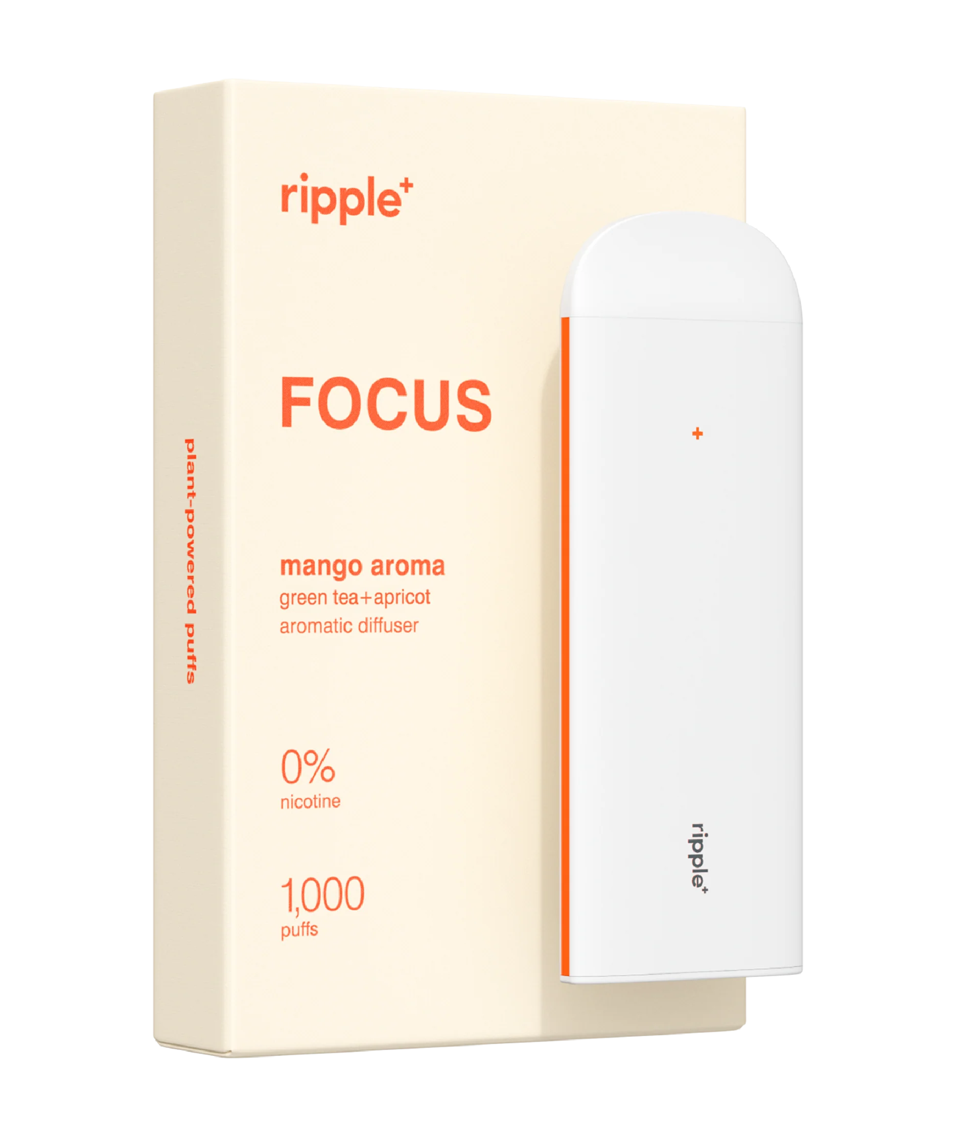 Ripple Focus Aroma Focus of Mango Zero Nicotine, Ripple+ - Bewell Ripple Focus Aroma Focus of Mango Zero Nicotine, Ripple+ - Bewell