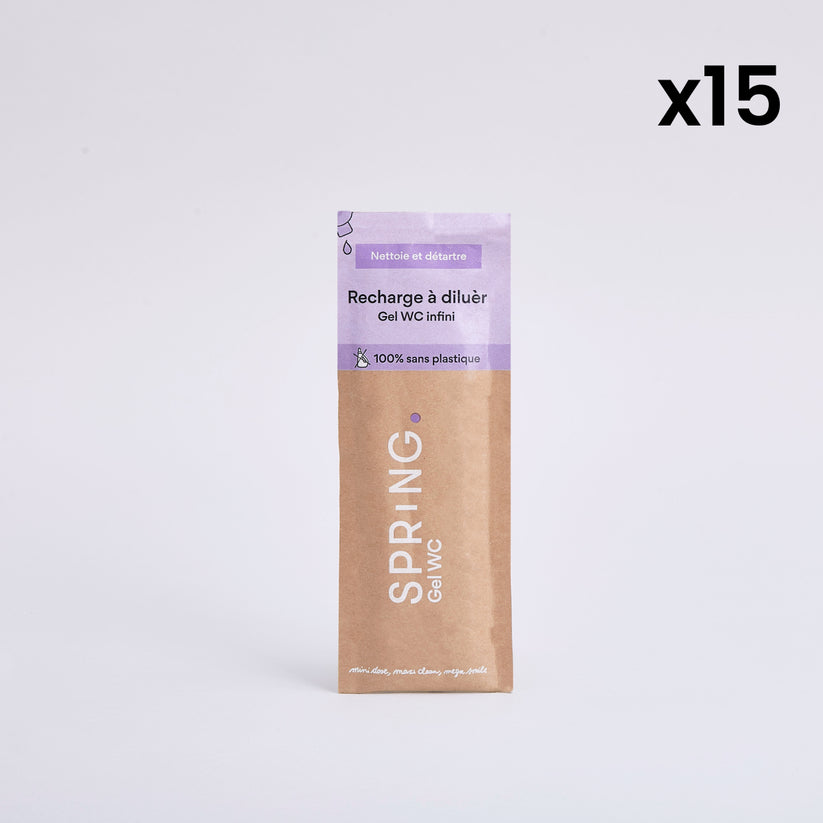 Recharge de gel nettoyant WC en poudre - Bewell