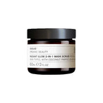 EVOLVE Radiant Glow 2-in1 Mask Scrub 60ml - Masque Bio Radiant Glow - Bewell