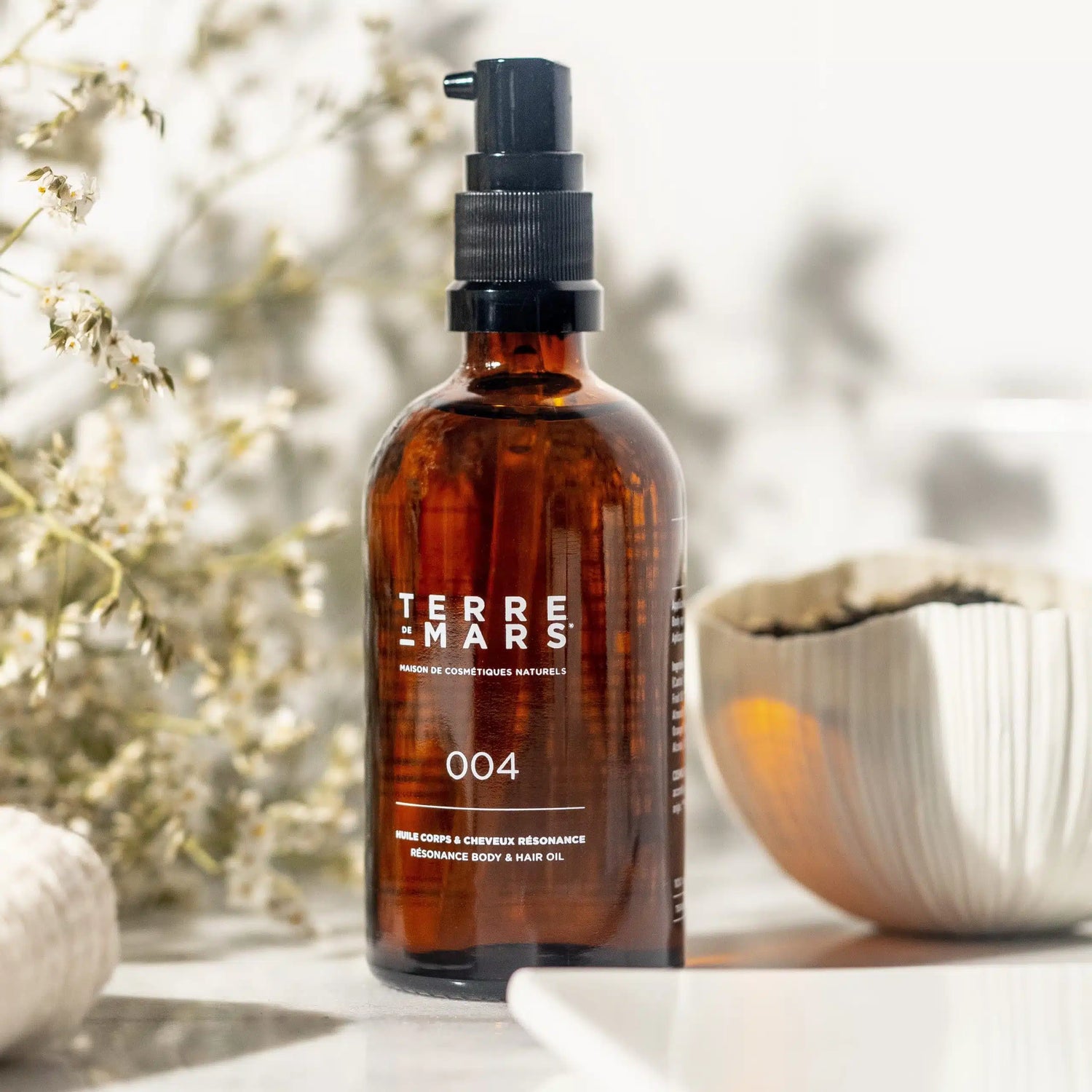 004 Huile Corps et Cheveux Résonance 100ml Terre de Mars - Bewell
