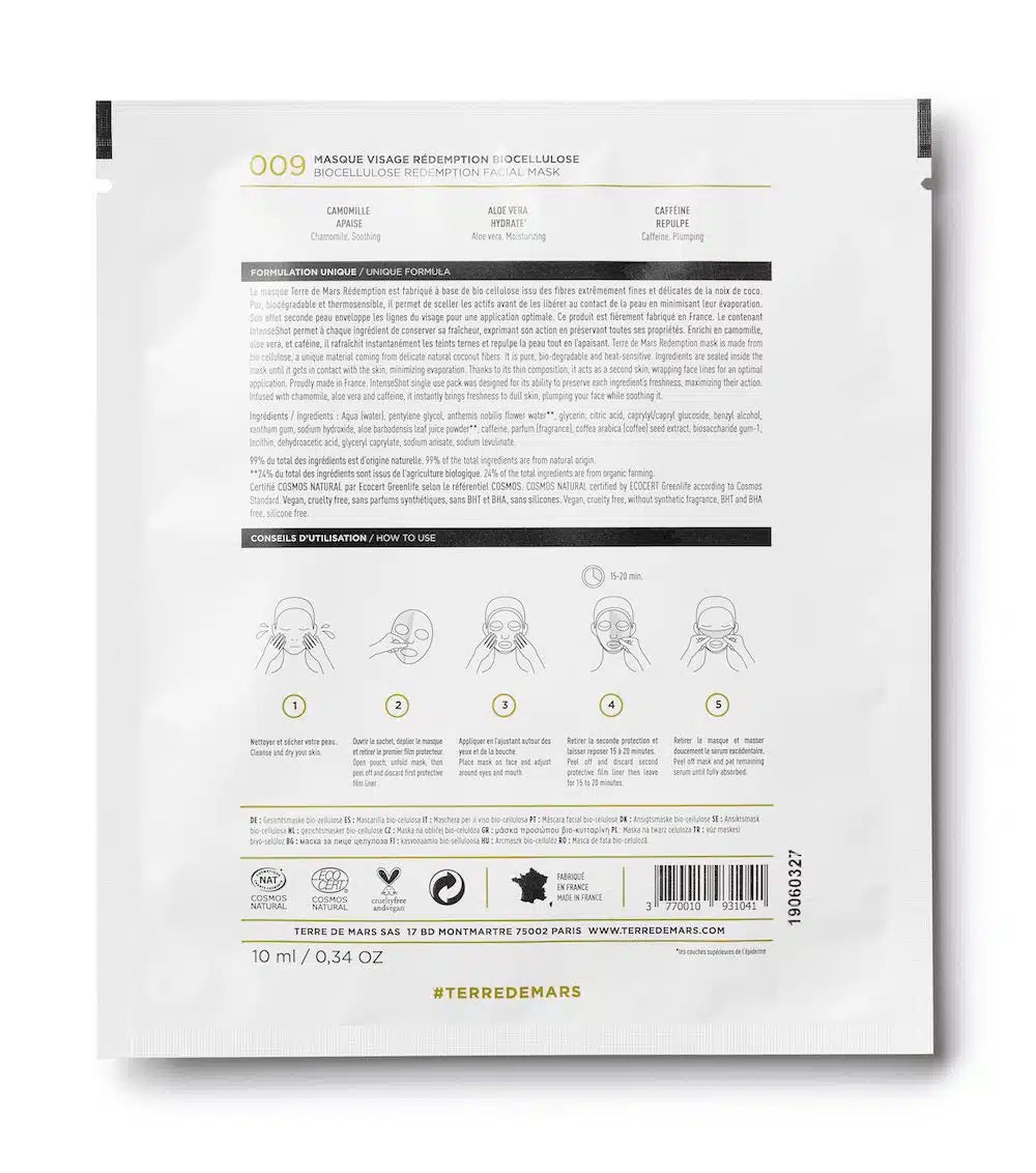 009 Coffret Masques Rédemption Terre de Mars - Bewell