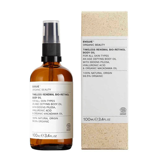 Evolve Timeless Renewal Body Oil 100 ml - Huile corporelle au bio-rétiol timeless renewal - Bewell