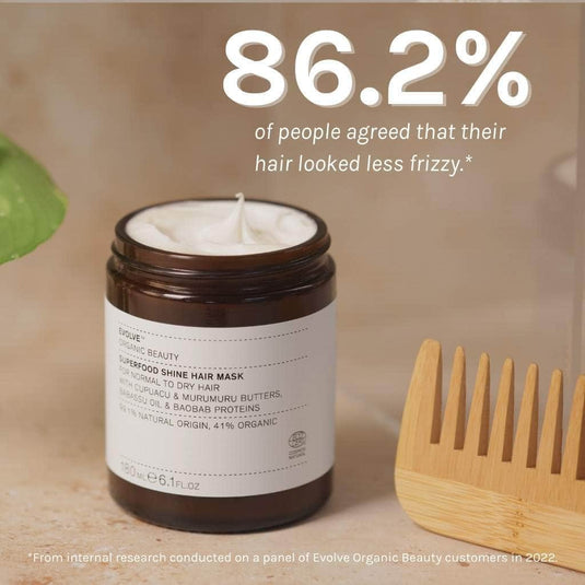 Masque capillaire brillant aux super aliments - Bewell