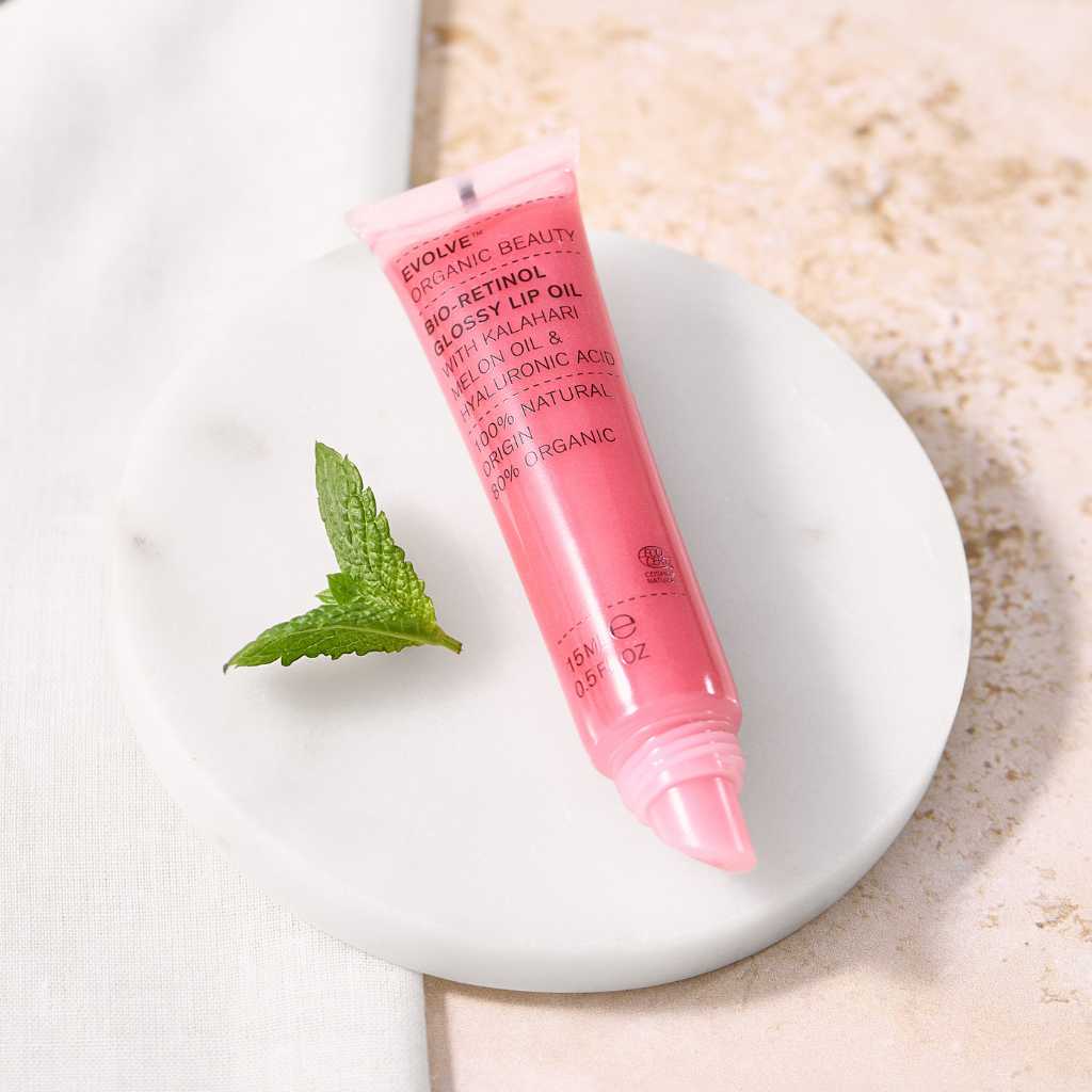 Evolve Bio Retinol Glossy Lip Oil 15 ml - Huile à lèvres brillante au bio-rétinol - Bewell