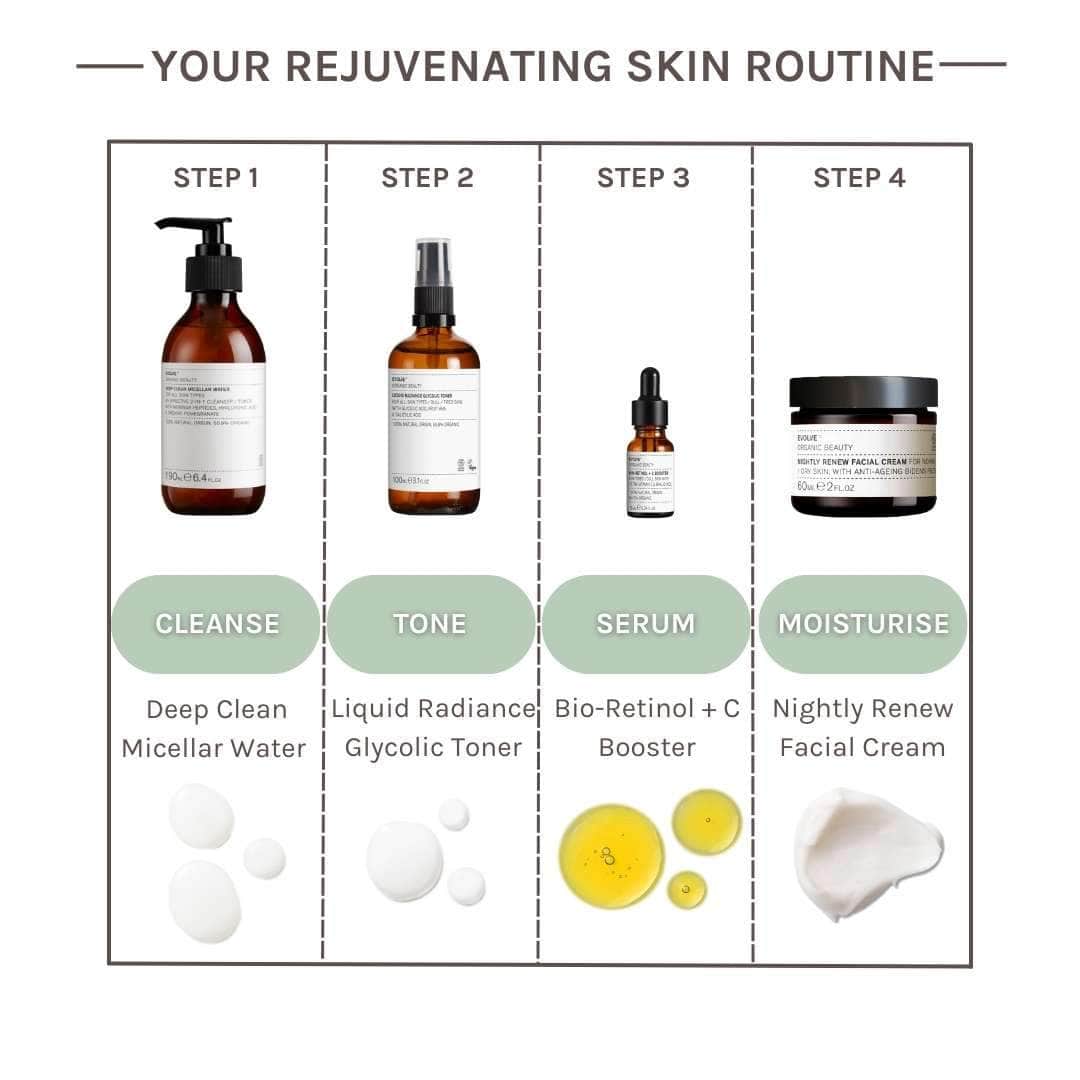 Evolve Nightly Renew Facial Cream 60ml - Crème de nuit pour le visage - Bewell