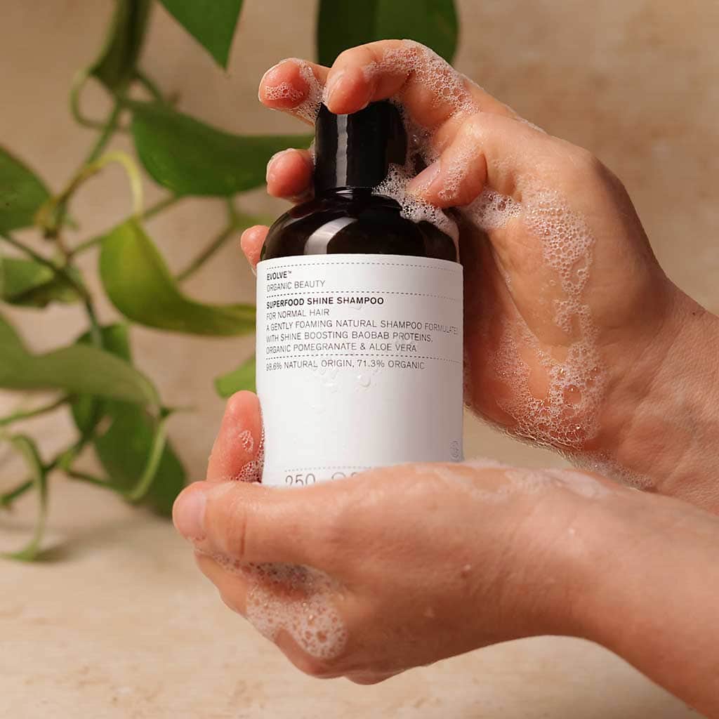 EVOLVE Superfood Shine Natural Shampoo 250ml - Bewell