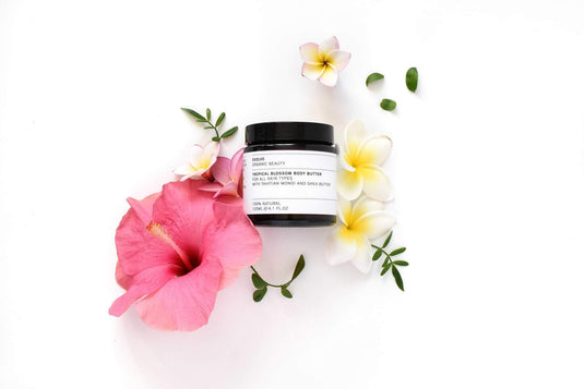 EVOLVE Tropical Blossom Organic Body Butter 120ml- Beurre corporel bio fleurs tropicales - Bewell