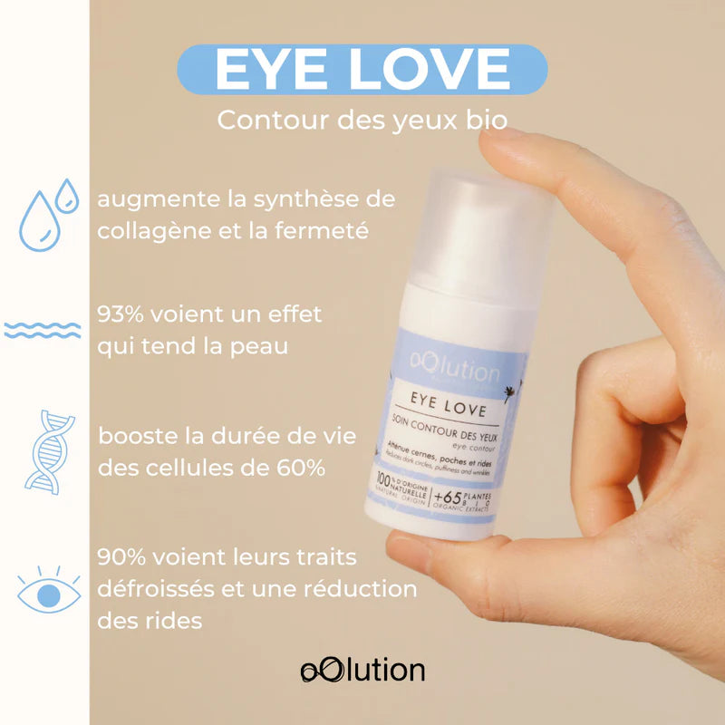 Soin contour des yeux hydratant - Eye Love - Bewell