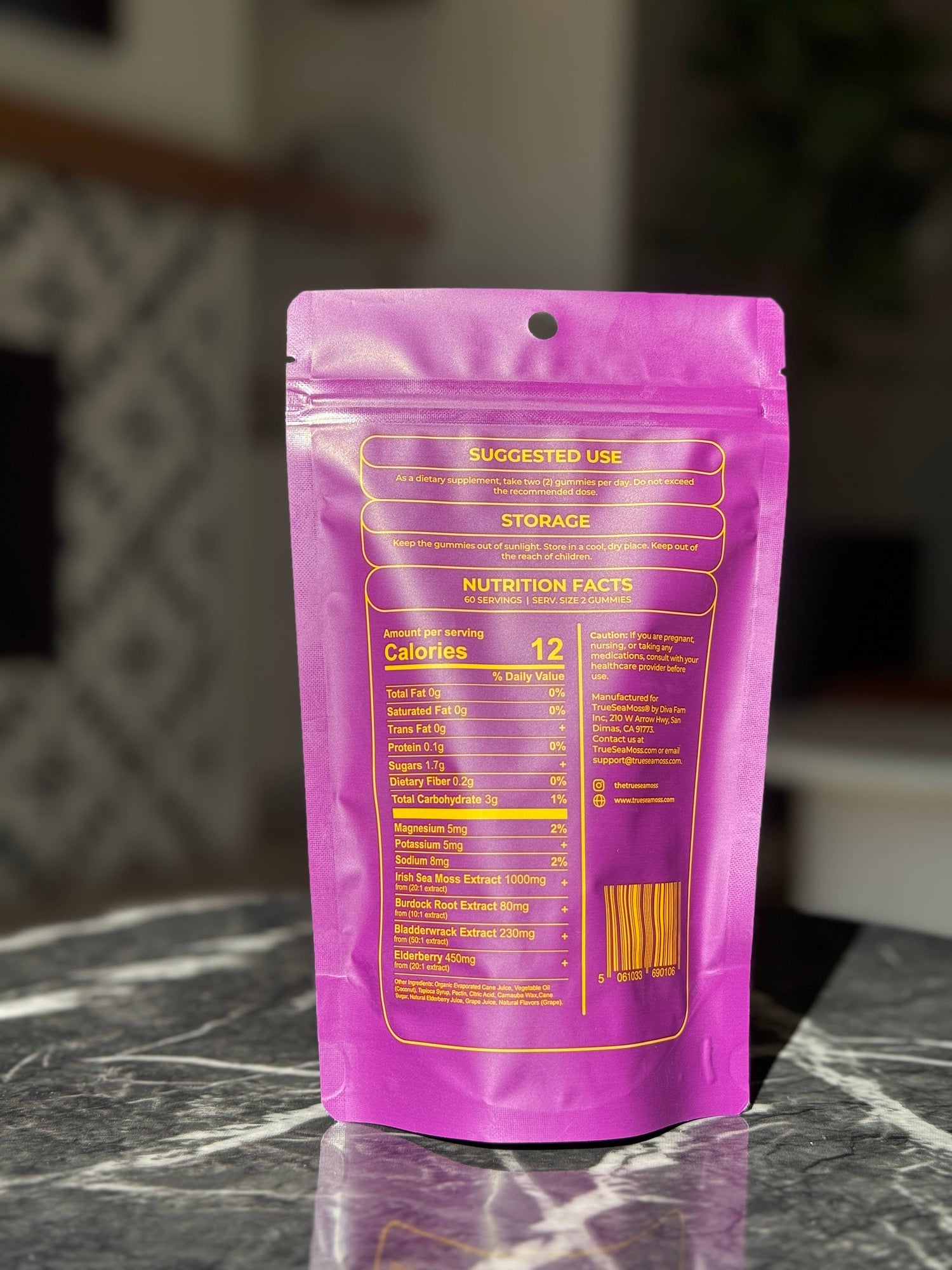 Gummies à la Mousse de Mer et au Sureau - True Sea Moss - Bewell
