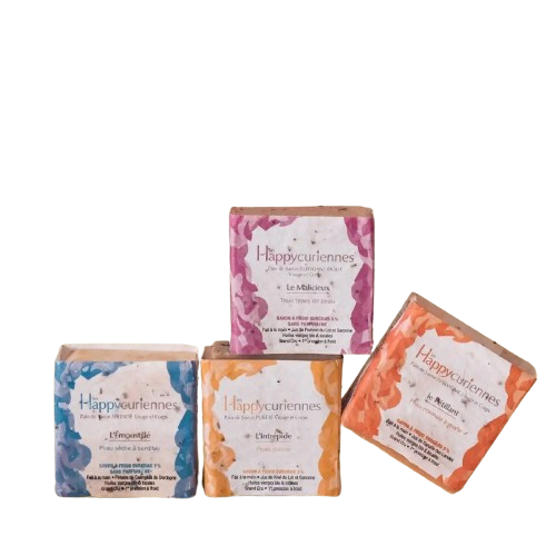 Coffret de 4 savons Les Happycuriennes - Bewell