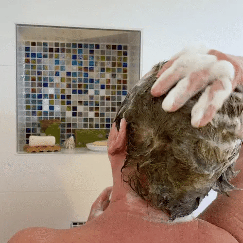 Shampoing solide bio à l'huile de de Brocoli (cheveux abîmés) -V2 - Bewell