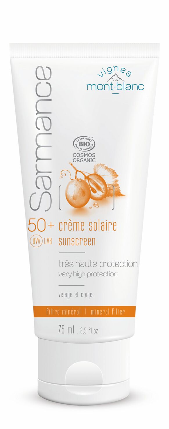 Crème solaire SPF 50+ visage & corps Bio