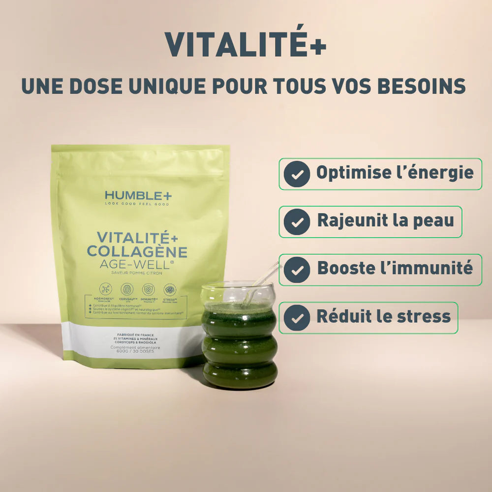 Vitalité+ Collagène AGE-WELL® Pomme-Citron