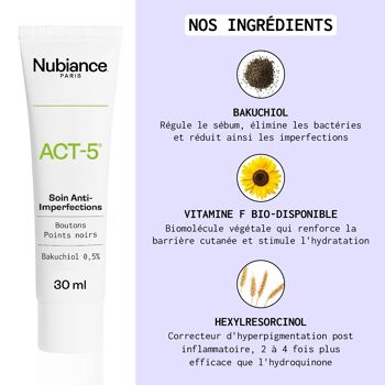 ACT-5 - Soin Intense Anti-Imperfections 30ml