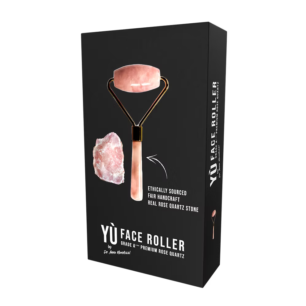 YÙ Beauté Rose Quartz Face Roller