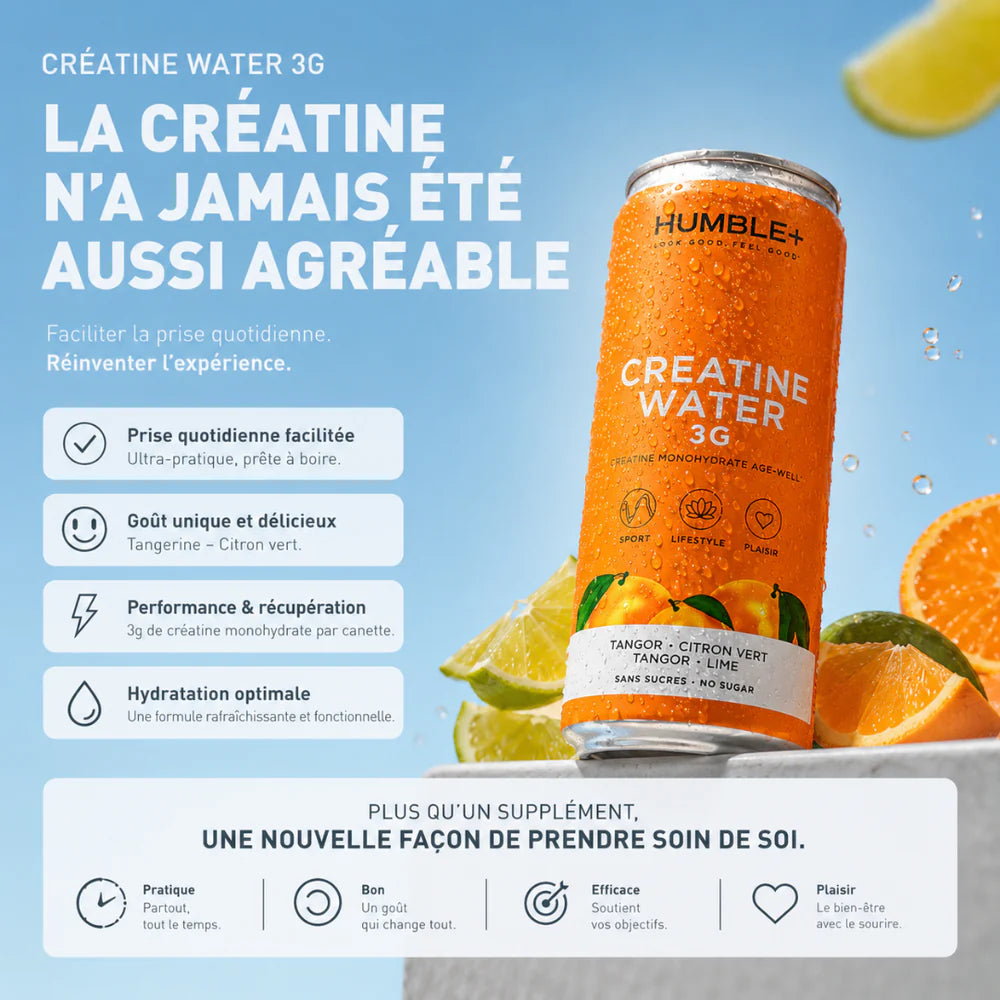 Créatine Water sans sucres