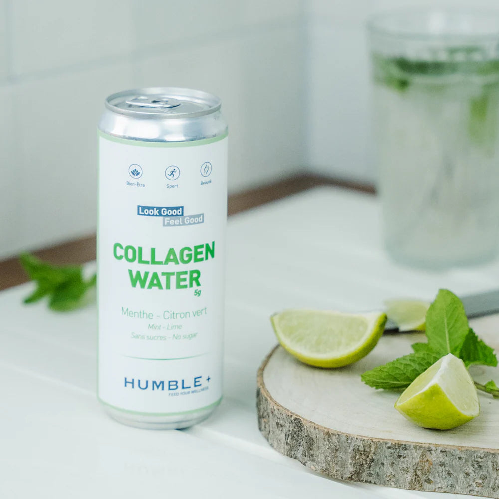 Boisson au Collagène Marin Menthe & Citron Humble+