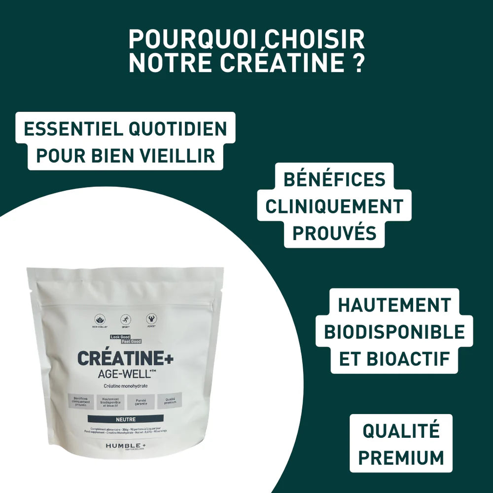 Créatine+ AGE-WELL® Humble+