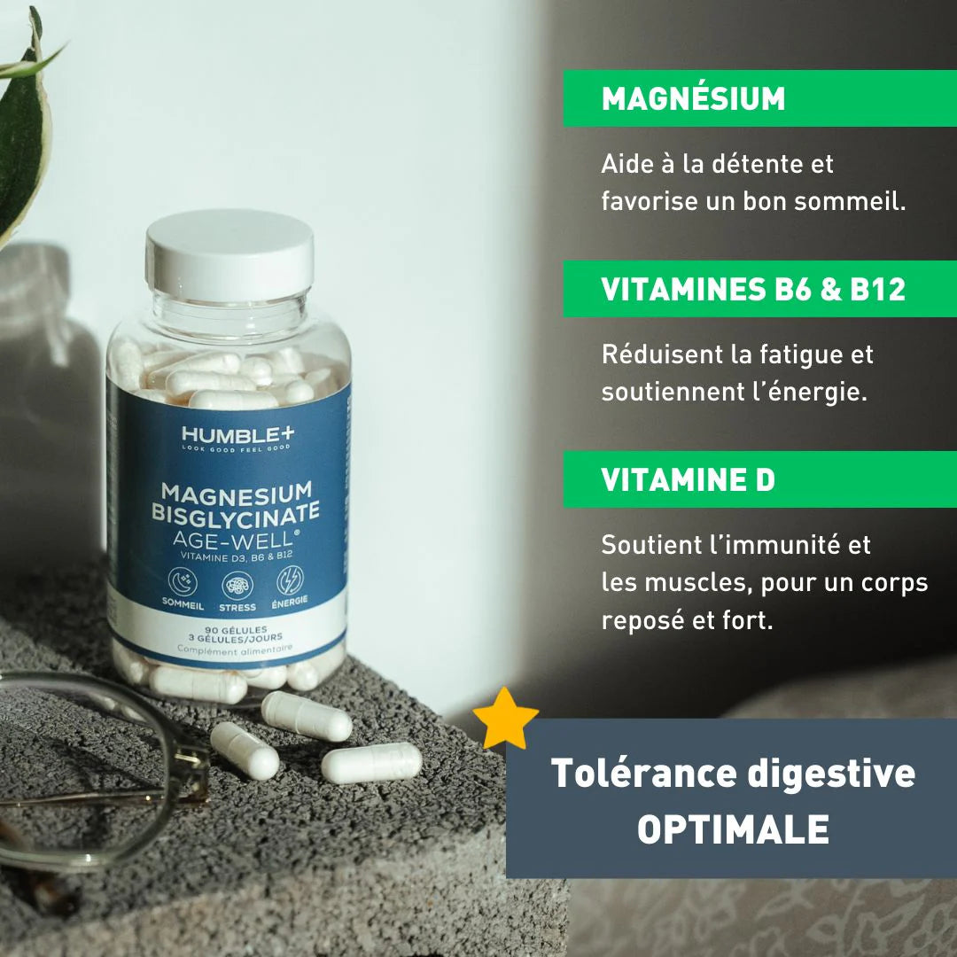 Magnésium en Gélules AGE-WELL®